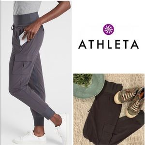 Athleta Sutton Jogger Athletic Cargo Travel Pants